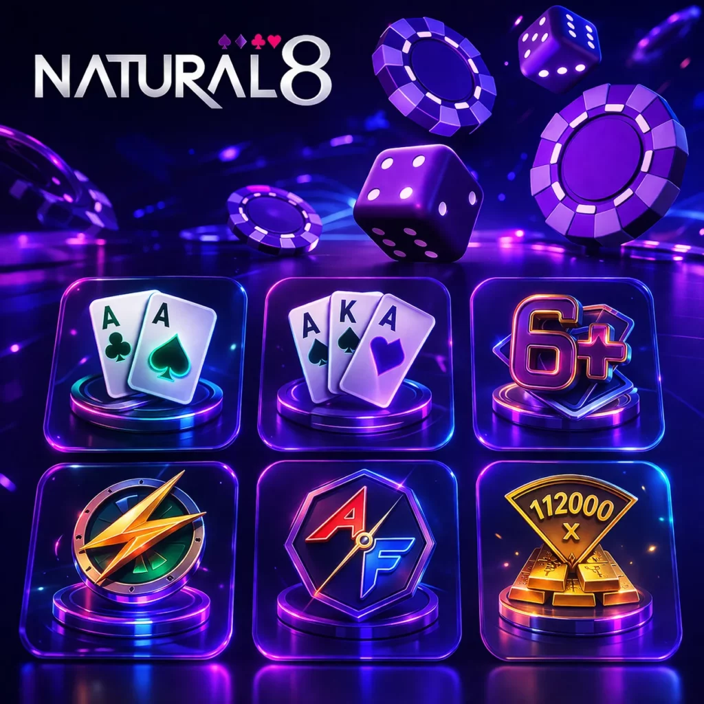 Poker Cash Game formats natural8