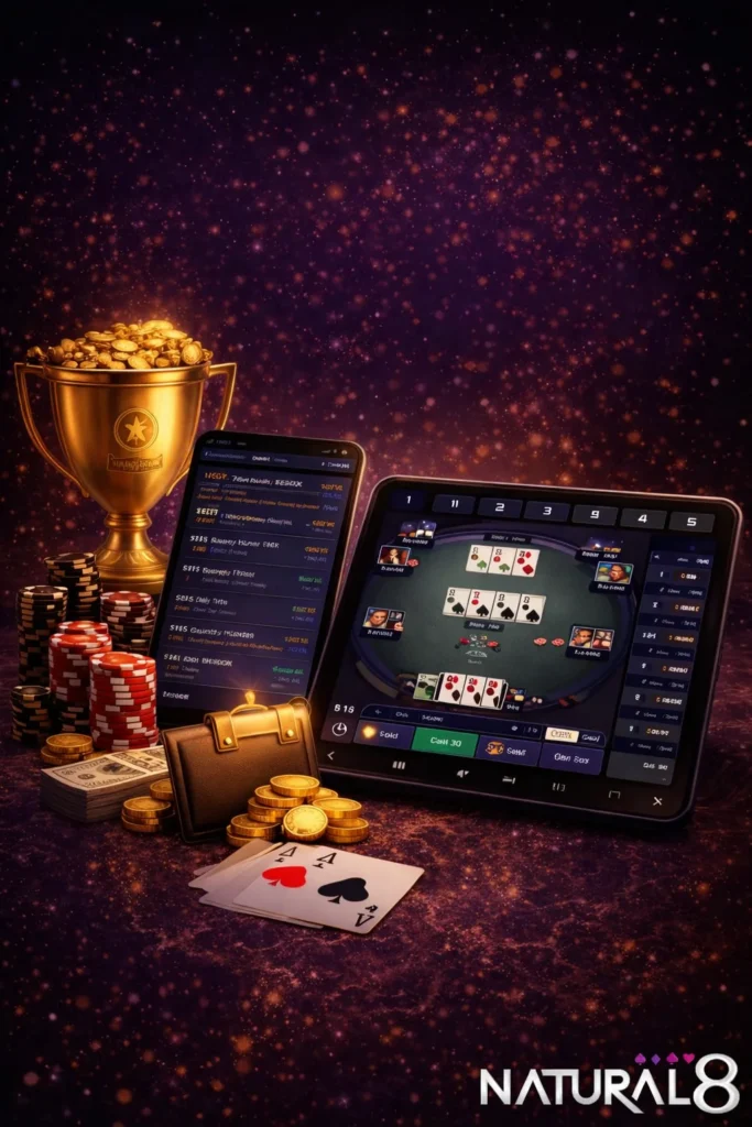 virtual tournaments and poker on android
